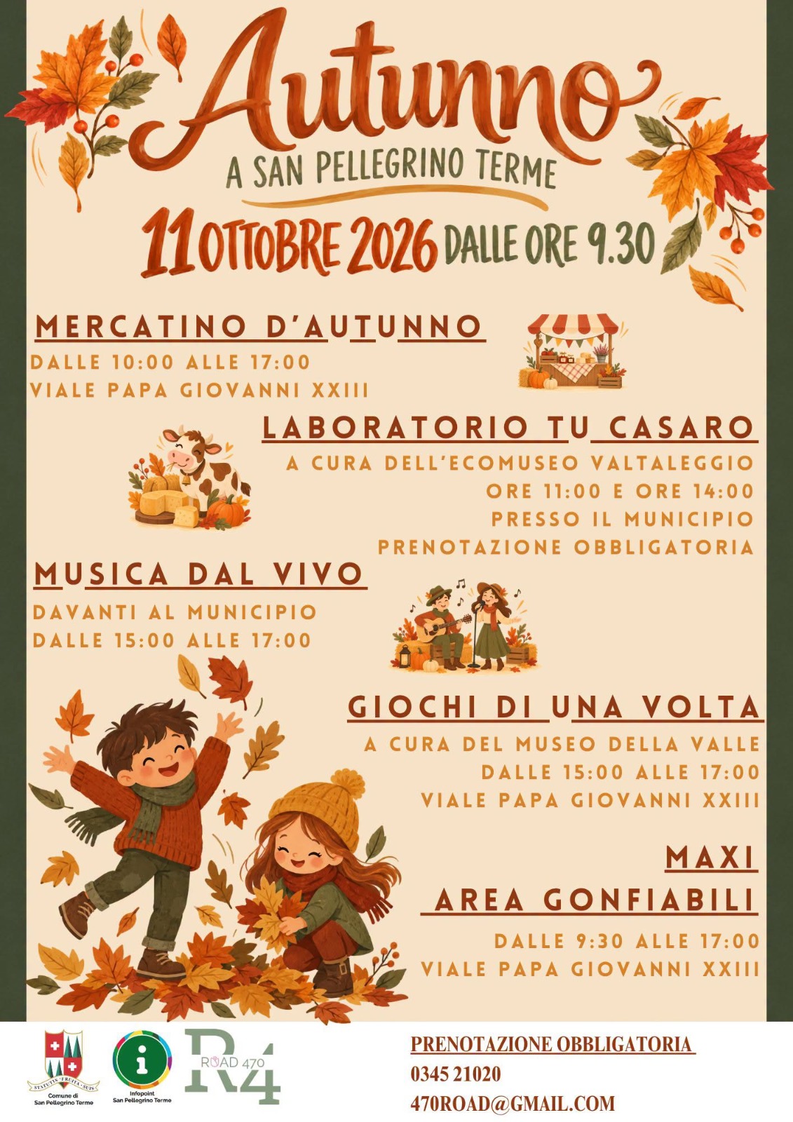 Locandina dell’evento Autunno a San Pellegrino Terme