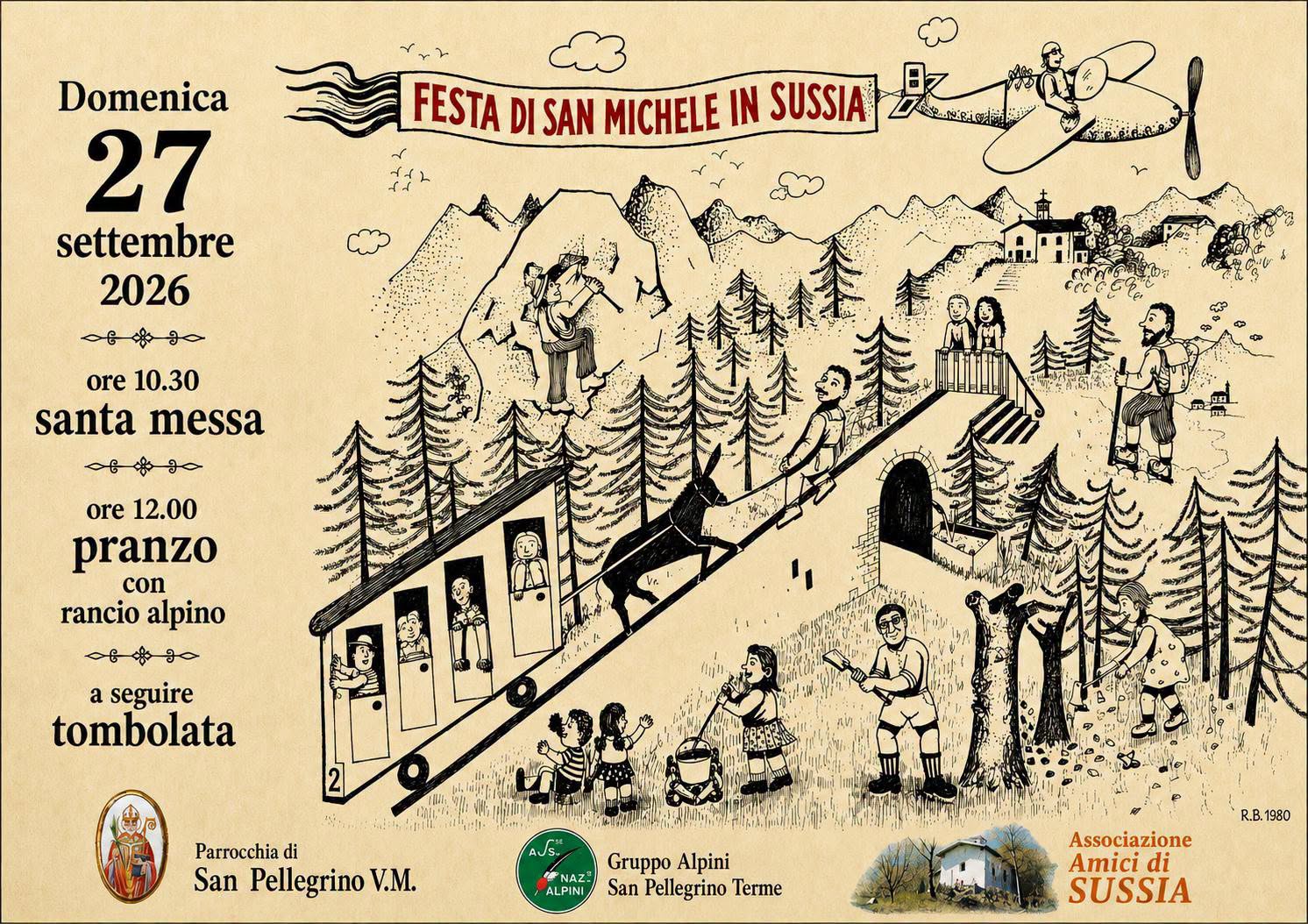 Locandina dell’evento Festa di san michele in Sussia