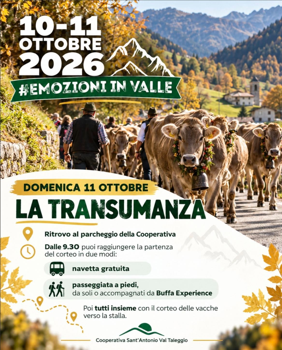 Locandina dell’evento La Transumanza