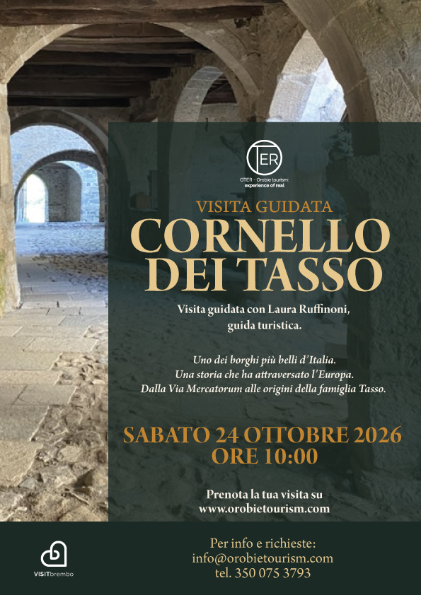 Locandina dell’evento Visita guidata Cornello dei Tasso